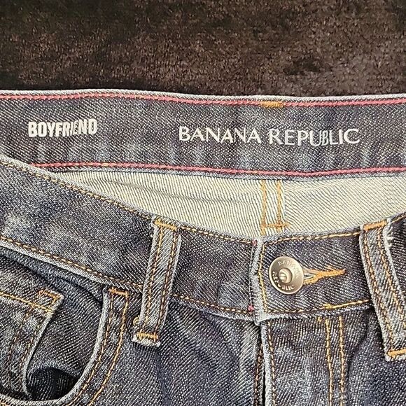 Banana Republic Boyfriend jeans. Size 26 - Picture 2 of 4